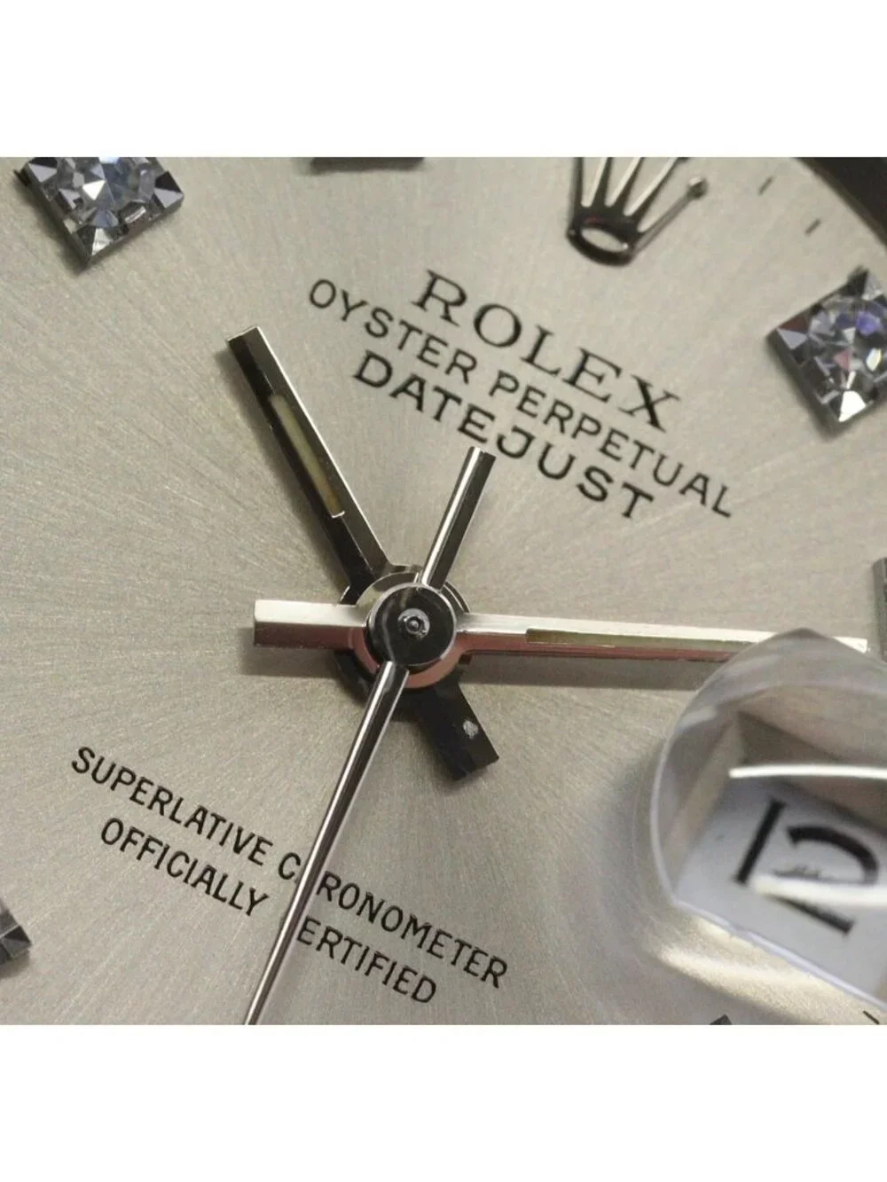 Rolex Datejust Stainless Steel White Gold Automatic